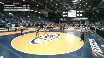 110 lbs Cons. Round 1 - Annalee Haschemeyer, Canton vs Ariel Woodfin, Harvey (Thornton)