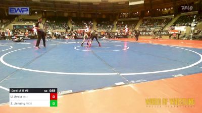 76 lbs Consi Of 16 #2 - Urijah Ayala, Sebolt Wrestling Academy vs Zeke Jansing, Prodigy Elite Wrestling