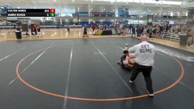 157 lbs Semifinal - James Kosza, Unattached vs Colten Jones, Unattached