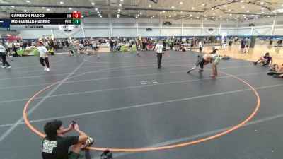 200 lbs Semifinal - Mohammad Hadeed, Unattached vs Cameron Fiasco, Unattached