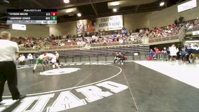 1A 285 lbs Quarterfinal - Kyson Miles, Altamont vs Andrew Jones, Bryce Valley