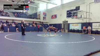 103 lbs Round 3 - Liana Ferreira, Southern Oregon University vs Michaela Sarmiento, Southern Oregon University