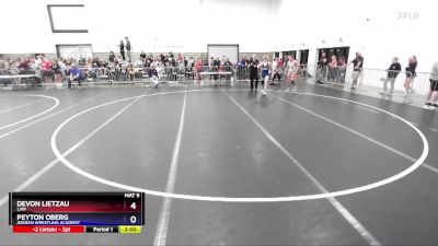 138 lbs Cons. Round 5 - Devon Lietzau, LAW vs Peyton Oberg, Askren Wrestling Academy