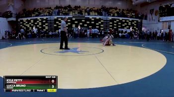 113 lbs Quarterfinal - Kyle Petty, NORWAYNE vs Lucca Bruno, REVERE