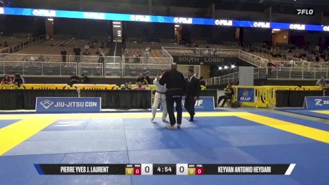 Keyvan Antonio Heydari vs Pierre Yves J. Laurent 2025 Pan Jiu Jitsu IBJJF Championship