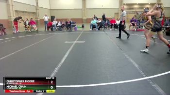 110 lbs Round 5 (6 Team) - Christopher Moore, Glasgow WA vs Michael Crain, Team Minion