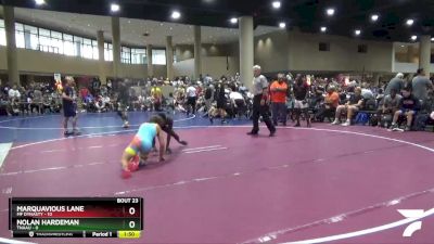 120 lbs Round 2 Champ & Wb (32 Team) - Nolan Hardeman, TNAAU vs Marquavious Lane, MF Dynasty