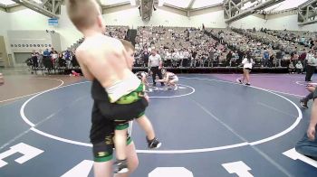 128-I lbs Round Of 16 - John Rovillard, McDonald Wrestling Academy vs Joseph Traversa, Bethpage