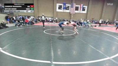 126 lbs Cons. Round 1 - Cameron Madderra, Nixa vs Brycen Green, Timberland