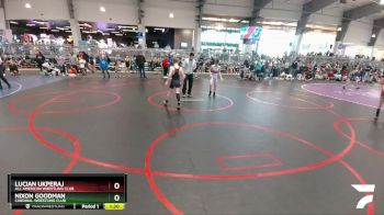 85 lbs Champ. Round 2 - Lucian Ukperaj, All American Wrestling Club vs Nixon Goodman, Cardinal Wrestling Club