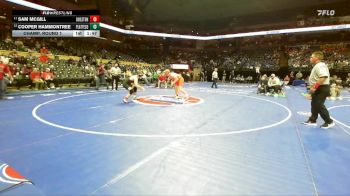 190 Class 3 lbs Champ. Round 1 - Sam Mcgill, Sikeston vs Cooper Hammontree, Platte County