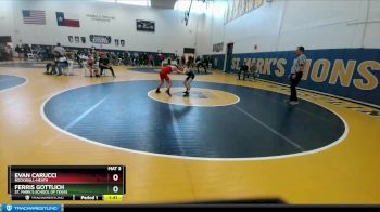 86 lbs 3rd Place Match - Evan Carucci, Rockwall-Heath vs Ferris Gottlich, St. Mark`s School Of Texas