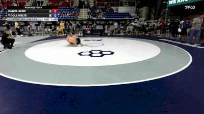 113 lbs Champ. Rd Of 128 - Daniel Alire, AZ vs Cole Welte, NE