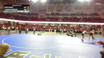 106 lbs Champ. Round 2 - Mason Emerson, Meridian vs Titan Kampe, Caldwell