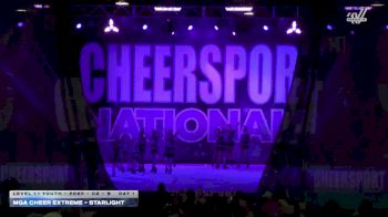 MGA Cheer Extreme - Starlight [2026 L1.1 Youth - PREP - D2 - B Day 1] 2026 CHEERSPORT National All Star Cheerleading Championship