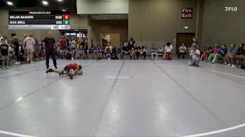 60 lbs Round 1 (6 Team) - Milan Bassiri, NC National Team White vs Dax Bell, Funky Crayons