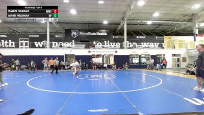 287 lbs Quarterfinal - Daniel Vargas, Gold Medal WC - HSC vs Mark Feldman, Malvern Prep - HSC