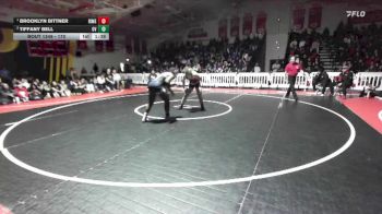 170 lbs 1st Place Match - Brooklyn Bittner, Rio Mesa vs Tiffany Bell, Orange Vista