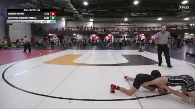 85 lbs Round 3 (8 Team) - Logan Rang, Steller Trained Doom vs Griffin Doroshenko, Mat Assassins White