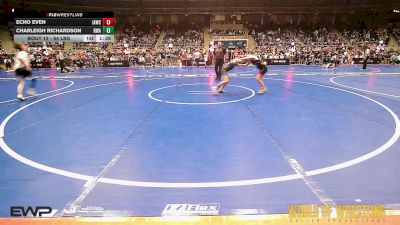 84 lbs Round Of 16 - Echo Even, Immortal Athletics WC vs Charleigh Richardson, Roundtree Wrestling Academy