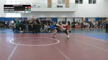 126 lbs Champ. Round 1 - Danny Gatto, Stafford vs Daelon Britt, Bishop McCort