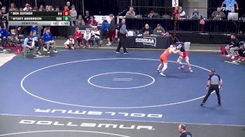 Semifinal - Wyatt Anderson, Parkston vs Ben Suther, Britton-Hecla