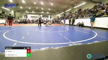 80 lbs Rr Rnd 2 - Greyson Dixon, Tiger Trained Wrestling vs Hayden Stanford, Salina Wrestling Club
