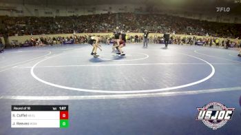 92 lbs Round Of 16 - Shawn Coffel, NB Elite vs Jj Reeves, Midwest City Bombers Youth Wrestling Club