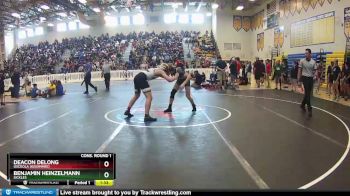 160 lbs Cons. Round 1 - Deacon Delong, Osceola (Kissimmee) vs Benjamin Heinzelmann, Sickles