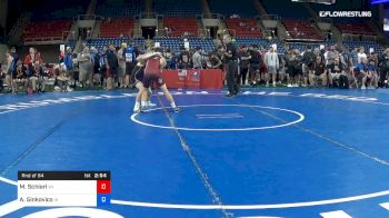 132 lbs Rnd Of 64 - Max Schierl, Wisconsin vs Andrew Sinkovics, Indiana
