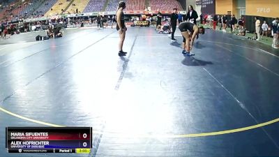 155 lbs Round 3 - Maria Sifuentes, Oklahoma City University vs Alex Hofrichter, University Of Dubuque