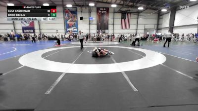 126 lbs Round Of 32 - Colt Cambruzzi, NC vs Broc Dahlin, FL