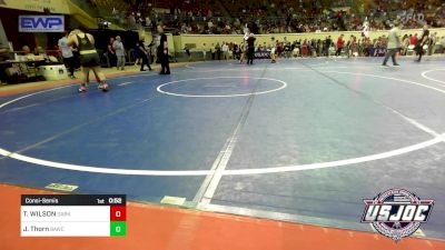 Consolation - Tyson WILSON, Darko Valley Wolfpak vs Jack Thorn, Broken Arrow Wrestling Club