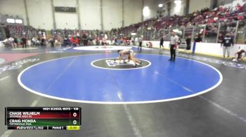 108 lbs Cons. Round 6 - Chase Wilhelm, Wyoming Area Hs vs Craig Monda, Tottenville-PSAL