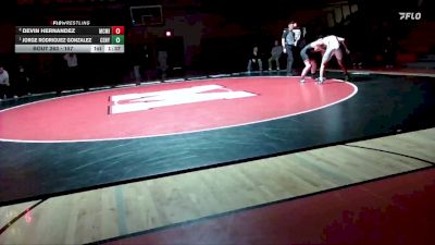 157 lbs 1st Place Match - Jorge Rodriguez Gonzalez, Century vs Devin Hernandez, McMinnville