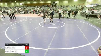 61 lbs Semifinal - Hayzon Walker, Stallions WC vs Adrian Rodriguez, Salem Elite Mat Club