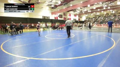 120 lbs Champ. Round 2 - Leslie Quiroz, Colton vs Lexi Sanchez, Shadow Hills