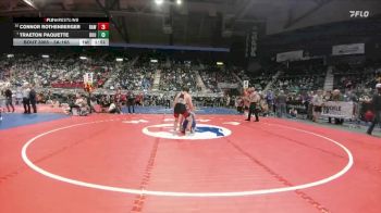 3A-165 lbs Champ. Round 1 - Traeton Paquette, Douglas vs Connor Rothenberger, Rawlins