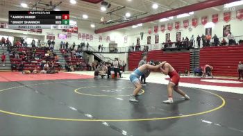 285 lbs Semifinal - Brady Shannon, Northeast Community vs Aaron Huber, North Scott (JV)