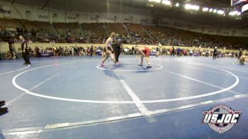 132 lbs Final - Cash Stapleton, Cushing Tigers vs James Anderson, Prodigy Elite Wrestling