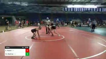 113 lbs Consolation - Kade Nolan, GI Grapplers vs Micah Medina, JFLO Trained