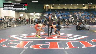 157 lbs Consi Of 32 #2 - Nolan Fellers, IA vs Asher Bacon, PA