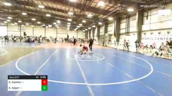 152 lbs Consolation - Dawson Cashier, SC vs Anthony Apgar, PA