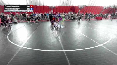 126 lbs Champ. Rd Of 16 - Liam Schroeder, Sycamore Wrestling Club vs Finn McDermott, Callan Wrestling Academy