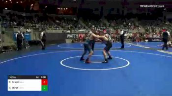 160 lbs Consolation - Gavin Brazil, Oklahoma Wrestling Academy vs Ryan Miret, Miami WC