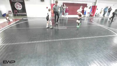 61 lbs Rr Rnd 3 - Jaxson Wright, Bartlesville Wrestling Club vs Kaiser Ailey, Blackwell Wrestling Club