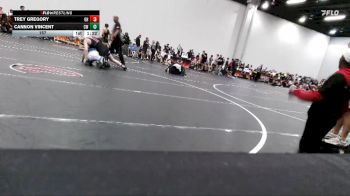 157 lbs Round 1 (6 Team) - Trey Gregory, Gamehouse TC vs Cannon Vincent, Cartel
