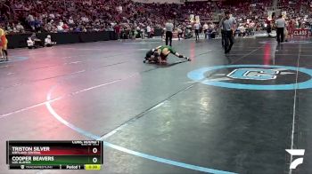 4A 114 lbs Cons. Round 1 - Triston Silver, Kirtland Central vs Cooper Beavers, Los Alamos