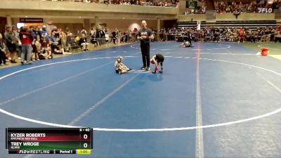 40 lbs Champ. Round 1 - Kyzer Roberts, FMT/MCW Red Bull vs Trey Wroge, HLWW