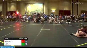 110 lbs Round 1 (3 Team) - Bryson Rockers, The Untouchables Purple vs Luke Cline, The Untouchables Black